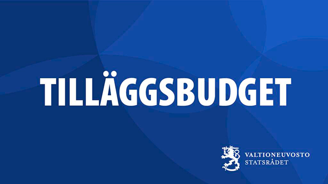 Tilläggsbudget.