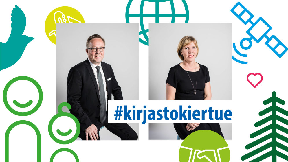 Mika Lintilä ja Anna-Maija Henriksson.