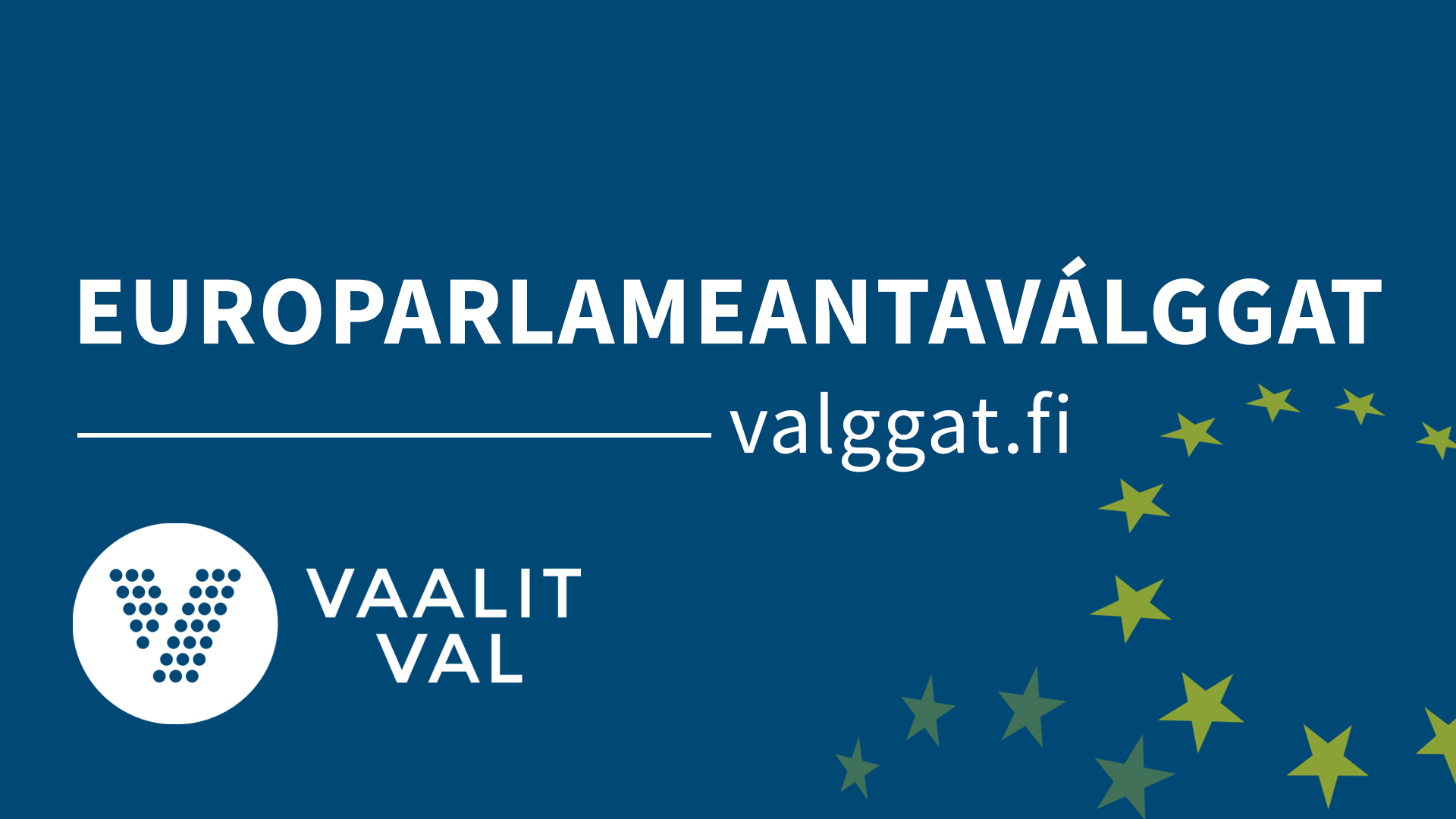 Europarlameantaválggat, valggat.fi