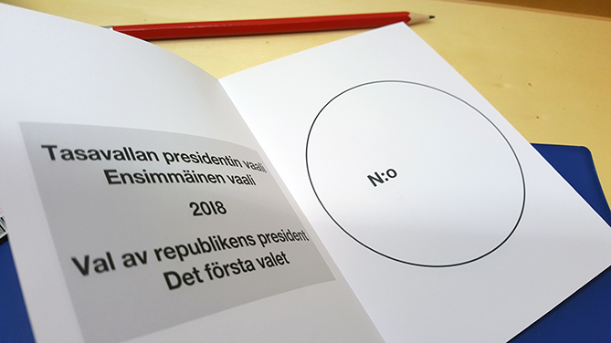 Presidentinvaalin tuloksia julkaistaan  -sivuilla . alkaen -  Oikeusministeriö