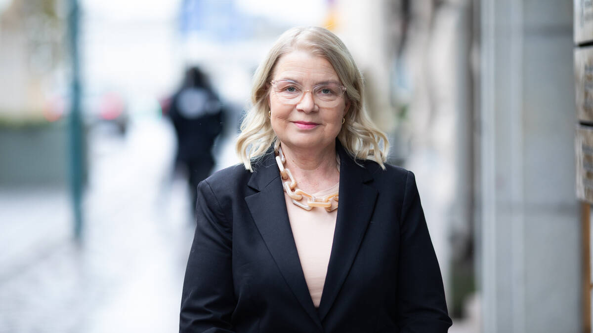 Oikeusministeri Leena Meri.