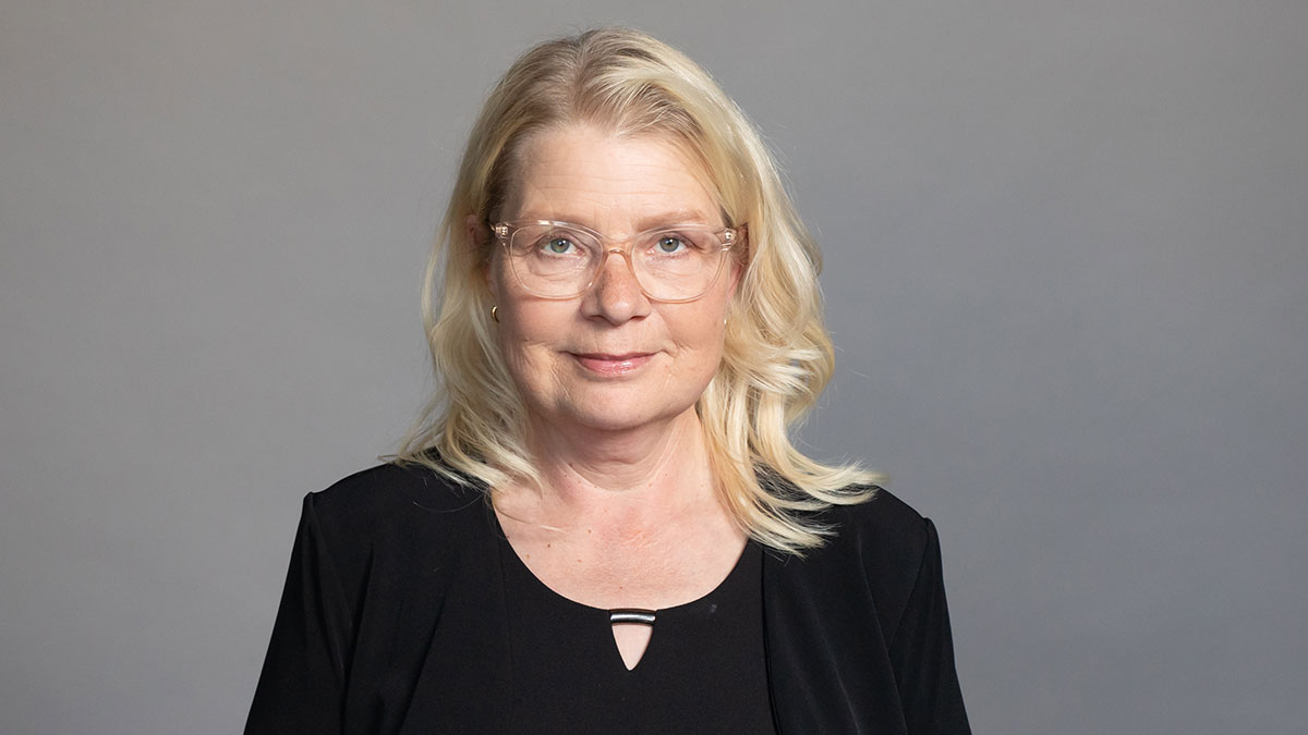 Oikeusministeri Leena Meri.